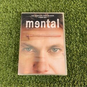 Mental: The Complete First Season DVD Set 4 Disks Included New and Sealed